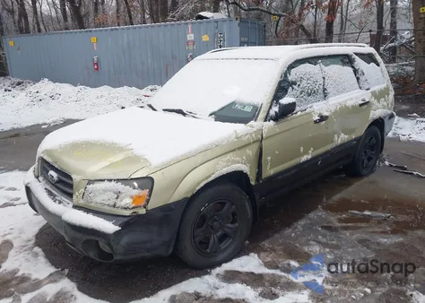 2004 Subaru Forester 2.5X z USA, uszkodzony, nr VIN JF1SG63634H729503